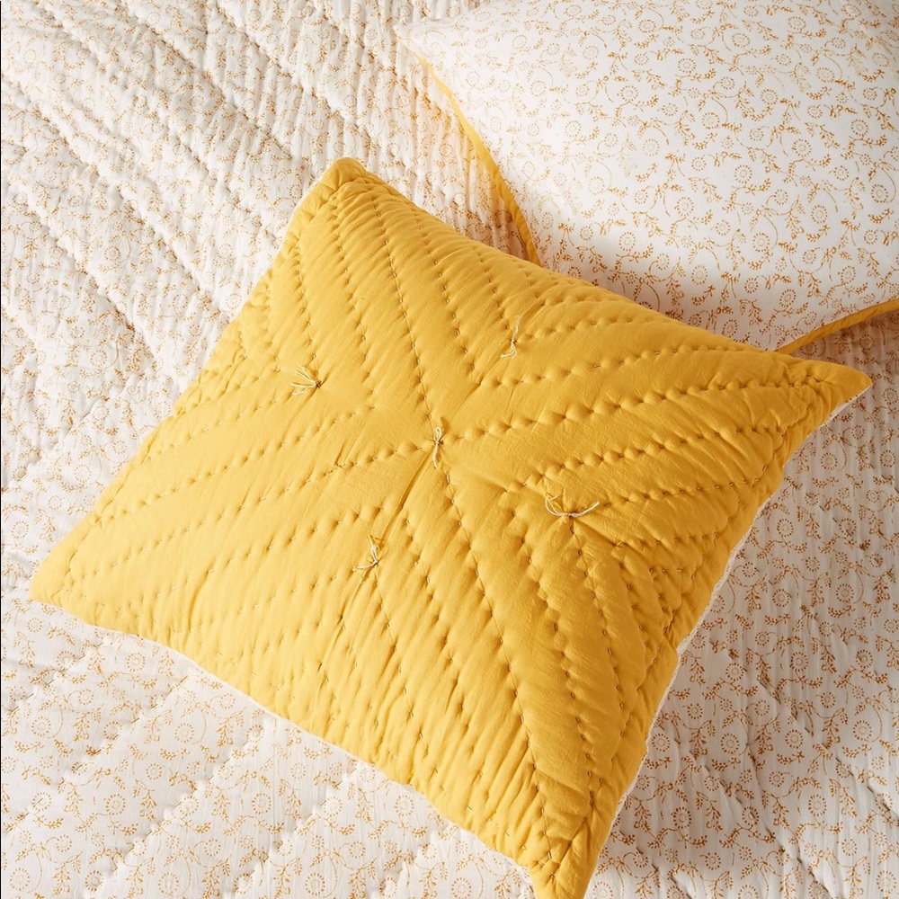 3 Anthropologie Euro Shams